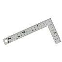 シンワ測定 曲尺 厚手広巾 銀 15cm 建築鉄工用 8段 10424