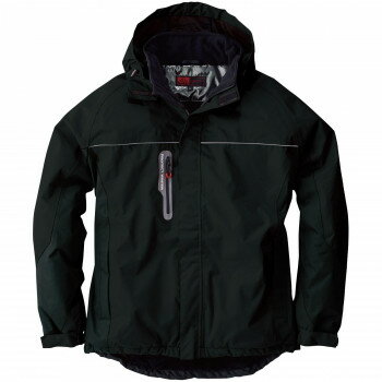 桑和 44403 防水防寒ブルゾン Lサイズ ブラック(4) SOWA