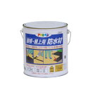アサヒペン 屋根・屋上用防水塗料 3Kg 黒 D027
