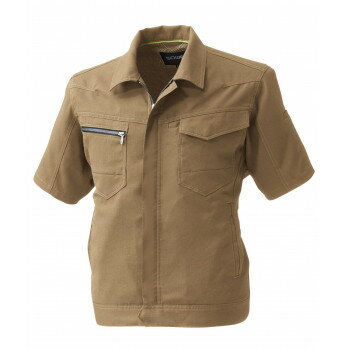 桑和 961 半袖ブルゾン 4Lサイズ ライトブラウン(87) SOWA