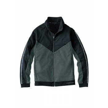 桑和 7474-00 防風ストレッチ軽防寒ブルゾン LLサイズ チャコールグレー(23) G.G.