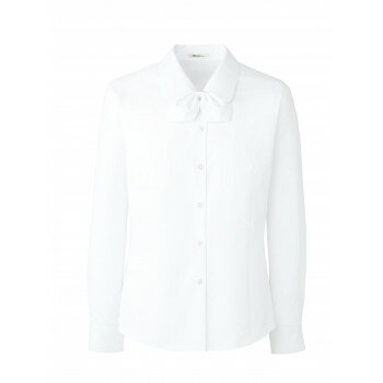 ボンマックス RB4152 長袖ブラウス ホワイト (15) サイズ:19G BONOFFICE