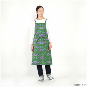 フレンズヒル ロングエプロン ビブロ グリーンRW-277-23