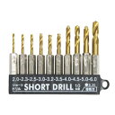 コンヨ SUN UP ショートドリルセット特殊刃 10本組10PC 26623