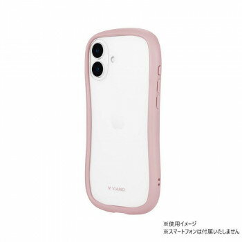iPhone16 Plus ViAMO freely 耐衝撃ガラスケース ダスティピンク LN-IA24VMFPK iPhone16 Plus ViAMO freely 耐衝撃ガラスケース ダスティピンク LN-IA24VMFPK