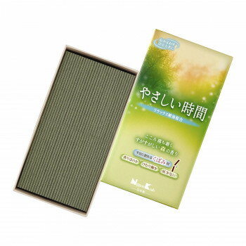 日本香堂 やさしい時間 すがすがしい森の香り バラ詰 26602