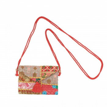 カンバディアパッチレター型ポシェ