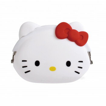 ピージーデザイン MiMi POCHIHELLO KITTY(ミミポチハローキティ) ホワイト