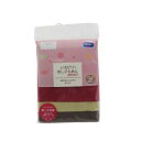 オリムパス 刺し子もめん(3色各1枚入) 赤・からし・茶IR-3