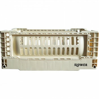 SLOWER(�X���E���[) FOLDING CONTAINER BASK �܂��ݎ��[ S SLW157 SAND