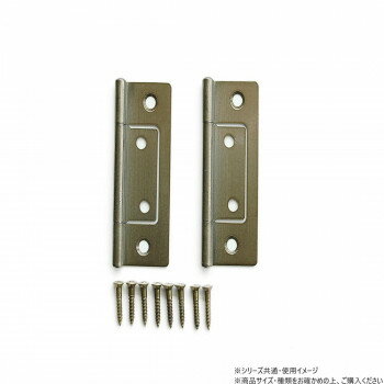 ステン正面付蝶番 64mm GB 2枚入 71738