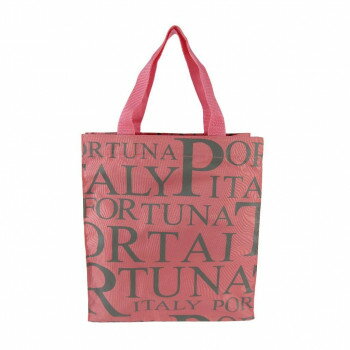 優美社 1562-01 Porta Fortuna （ポルタ フォルチューナ） プリント手提げ ピンク