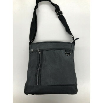 優美社 1855-00 CUBIC CORE （キュービックコア） デニムPU縦型ショルダーバッグ ブラック