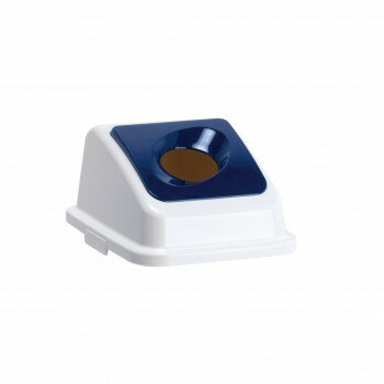 エコ分別カラーペールW35 丸穴 あきかん 紺 DS1945317