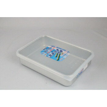 アカオアルミ アルマイト クイッキー(ポリ蓋付) 浅型特大 AB3339