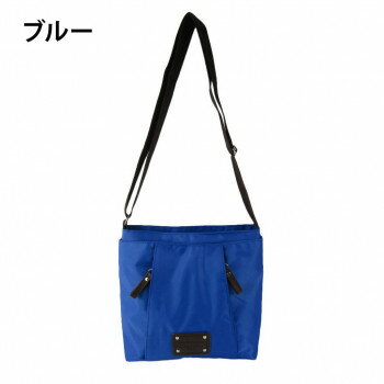優美社 4874 （ソフィアヴァレンチノ） 縦ファスナーポケット付ショルダー ブルー