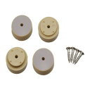 日本ロックサービス ie-005 イス保護カバー イスイスイ 木製脚用 20mm 4個入 721805(4)