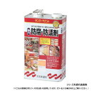 サンデーペイント 強力防腐防蟻剤 ブラウン 3400ml