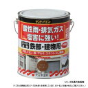 サンデーペイント スーパー油性 鉄部・建物用塗料 ライトグレー 1600ml