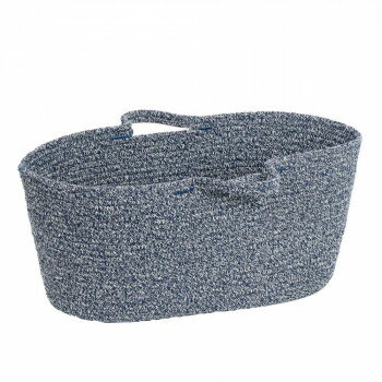 Benny's コットンロープバスケット(ブルー) DAH-001BL