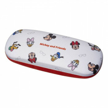 メガネケース Disney ミッキー＆フレンズ クロス付(124848) 094428