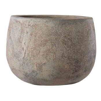 グリーンポット 植木鉢 フリット バルーン アンティーククリーム 23cm EB-FB2318ACR