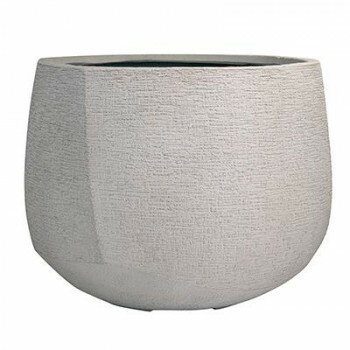 グリーンポット 植木鉢 リーヴァ ローバルーン アンティークホワイト 33cm EB-LL3325AW