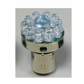 Light Valves - M＆Hマツシマ イレブンビーム(1個) 12v口金ダブル用 レッド EB671 RE
