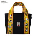 SNOOPY スヌーピー 帆布トートバッグ スポーツ ブラック S(4)