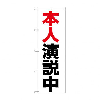 のぼり GNB-925 本人演説中