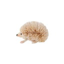 東京かんかん たわしアニマル ハリネズミ(ホワイト)大 M81-1490L