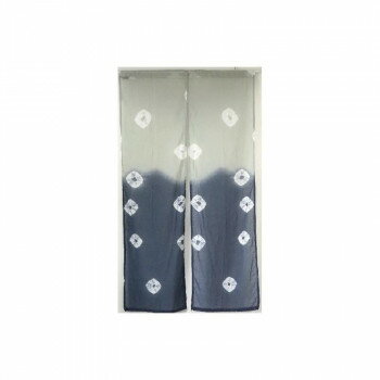 フレンズヒル ノレン グラデーションタイダイ グレイQS-261-06