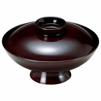 福井クラフト TA5.5寸小槌煮物椀(蓋親)溜 33601410