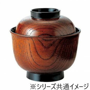 福井クラフト TA姫木目小吸椀(蓋親) 栃 33101230