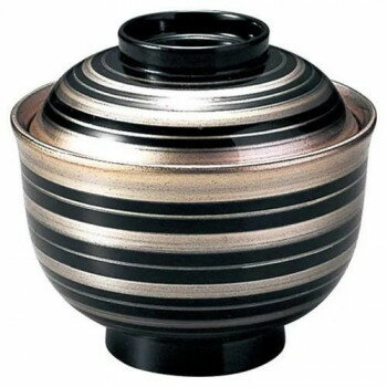 福井クラフト 都羽反小吸椀 銀独楽 12024100