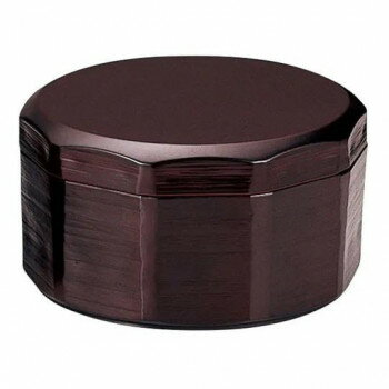 福井クラフト TA木彫多用丼φ175(大)溜(内朱)(蓋親 32000010