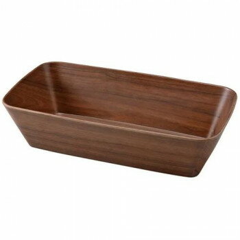 福井クラフト バケットボックス長角(中)ダーク 325*176*H80 80304540