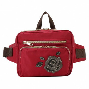 優美社 4890-000 ソフィアバレンティノ（SOFIA VALENTINO） ウエストバッグ レッド(4)