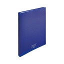 LIHIT LAB.(リヒトラブ) CUBE FIZZ クリヤーブック ポケット交換タイプ A4 S型(タテ型) 30ポケット ネイビー N-7016-11