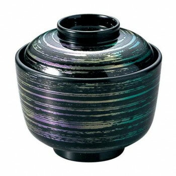 （食洗機対応）忍小吸椀 虹霞(内黒) 12023730