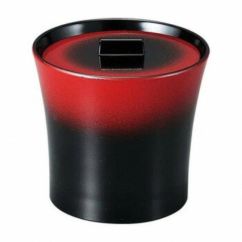 （食洗機対応）水仙飯器 朱ぼかし(内黒) 37002250