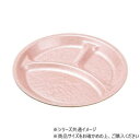 (食洗機対応)270丸プレート ピンクアクア(裏白塗) 51354800