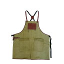 村田屋産業 ヴィルワークエプロン OLIVE 8583
