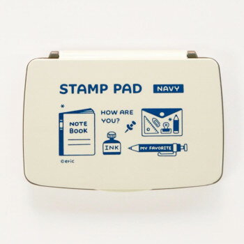 eric STAMP PAD スタンプパッド ネイビー SPE-N22