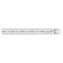 シンワ測定 直尺 シルバー 60cm 赤数字入 13412