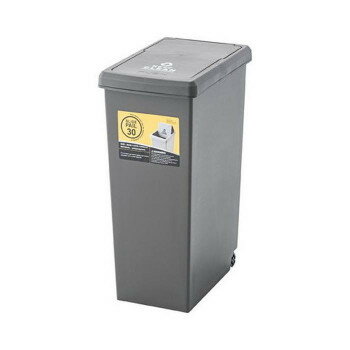 東谷 ダストボックス スライドペール30L ブラウン LFS-762BR [ラッピング不可][代引不可][同梱不可]