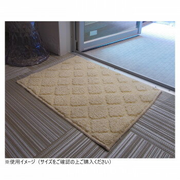 コットンパヴェ バスマット 綿100％ アイボリー 45×60cm