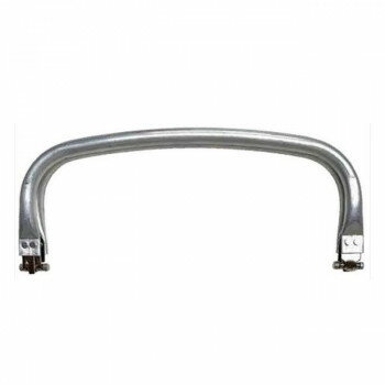 ソウヒロ joint クラフトパーツ くし型アルミバネ 口金外寸横27cm×縦10cm(ネジ式) シルバー JTM-1227