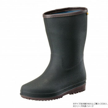 福山ゴム工業 作業靴 マイローズ 23 ブラック S（品番：BB32200）