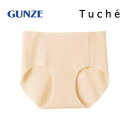 グンゼ ショーツ Tuche(トゥシェ) 縫い目ゼロハーフショーツ ペールベージュ L TV2370B